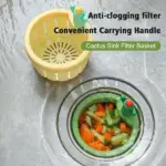 Blooming Cactus Drain Organizer