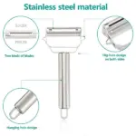 Stainless Steel Julienne Cutter - Image 5