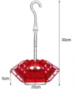 Mary's Hummingbird Feeder With Perch And Built-in Ant Moat - Image 3